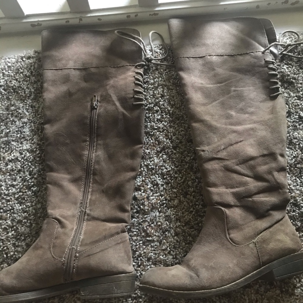 Knee high boots